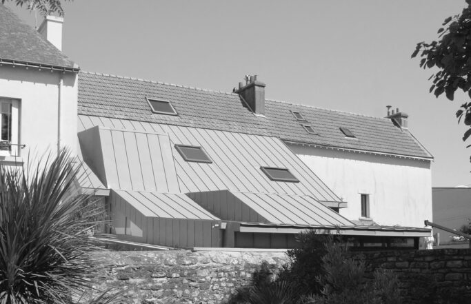 Extension d’une maison dans le quartier de Merville à Lorient